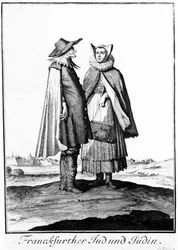 Un couple juif du Frankfurter Judengasse